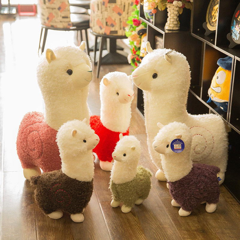 stuffed llama doll