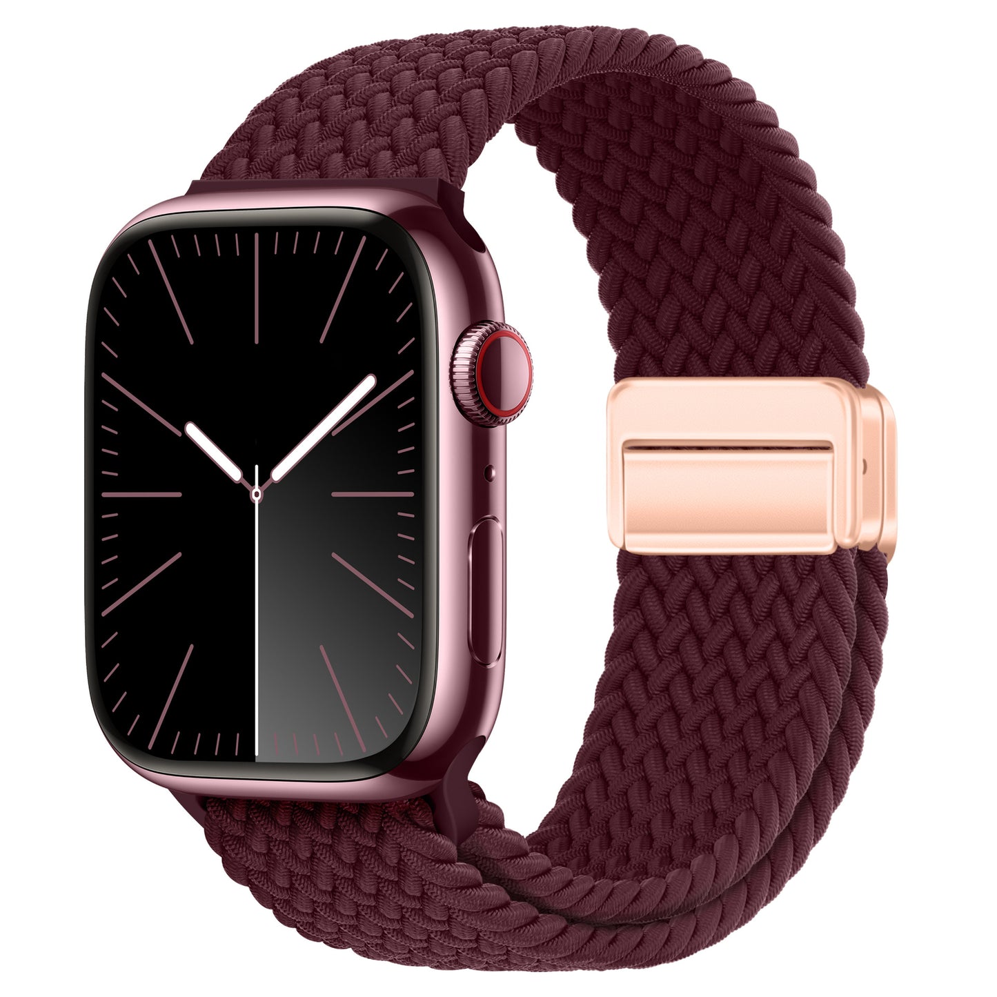 Stylish Nylon Woven Magnetic Apple Watch Band - Compatible with All Series