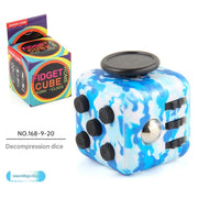 Camo Blue Dice (Pack of 1)