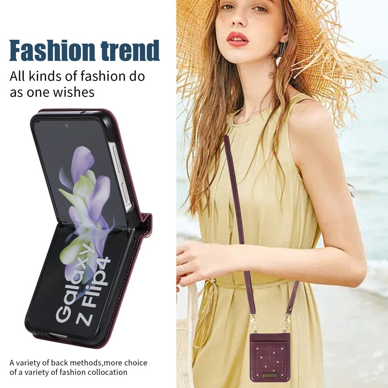 Stylish Flip Case for Samsung Z Flip6/5/4 | Shockproof & Durable with Card Slot