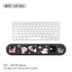 Black illustration puppy keyboard support (Pack of 1)