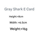 Gray Shark E-Card (Pack of 1)