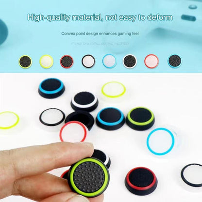 Universal Silicone Thumbstick Caps for PS4, PS5 & Xbox Controllers - Glow in the Dark, Multi-Color Options