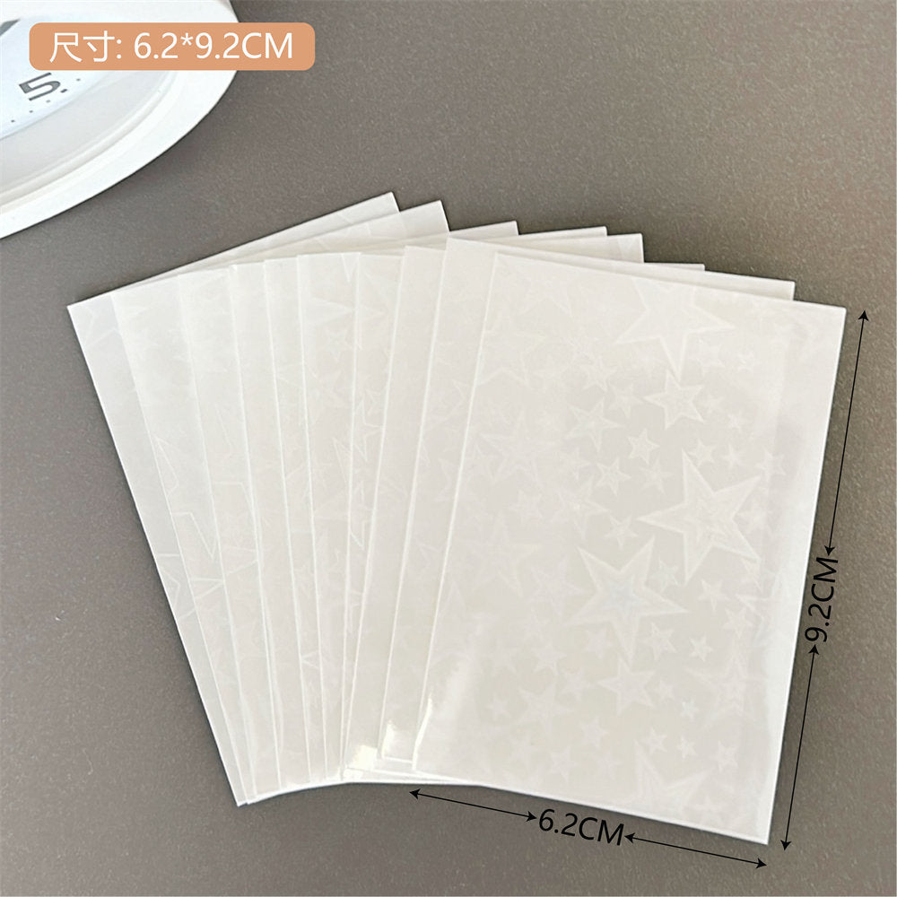 Durable plastic card protector