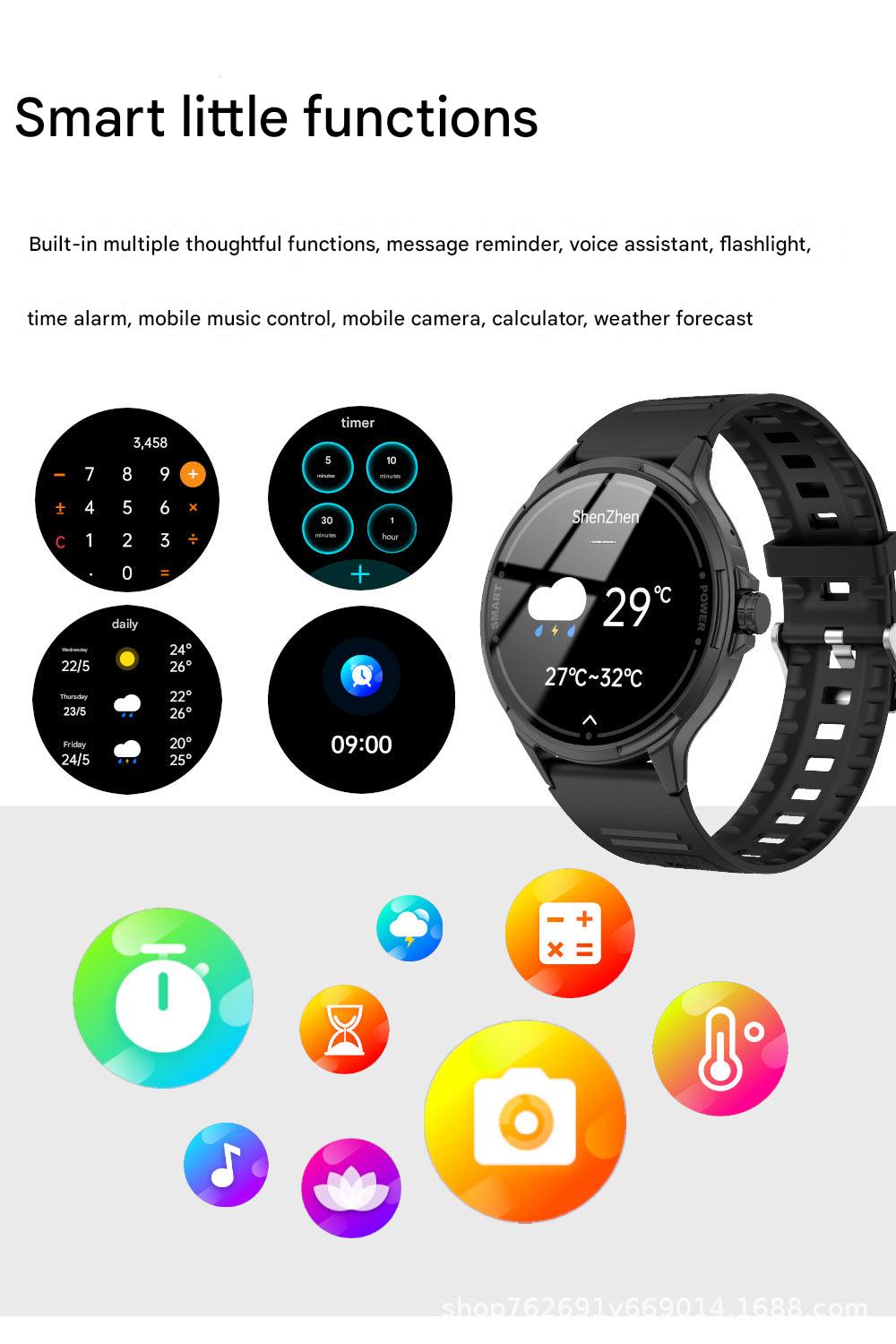 Y25 Smartwatch with various color options