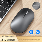 X2 Rechargeable Dual Mode Bluetooth Wireless Mouse Grey (Pack of 1)