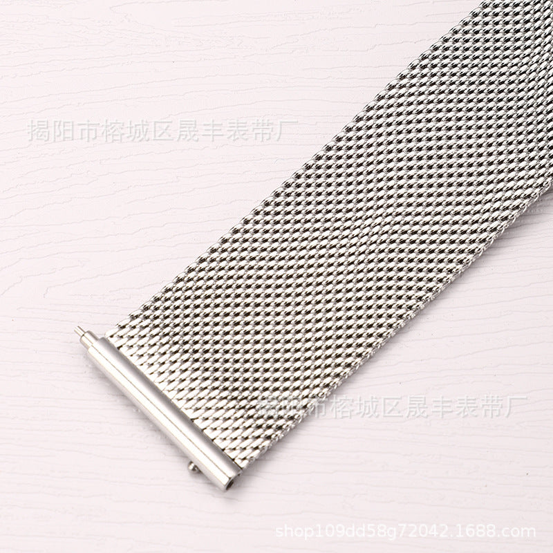 Stylish Milanese Loop Smartwatch Band for Samsung, Huawei, and Apple – Adjustable & Durable Metal Design