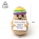 Potato with Rainbow Hat P Card