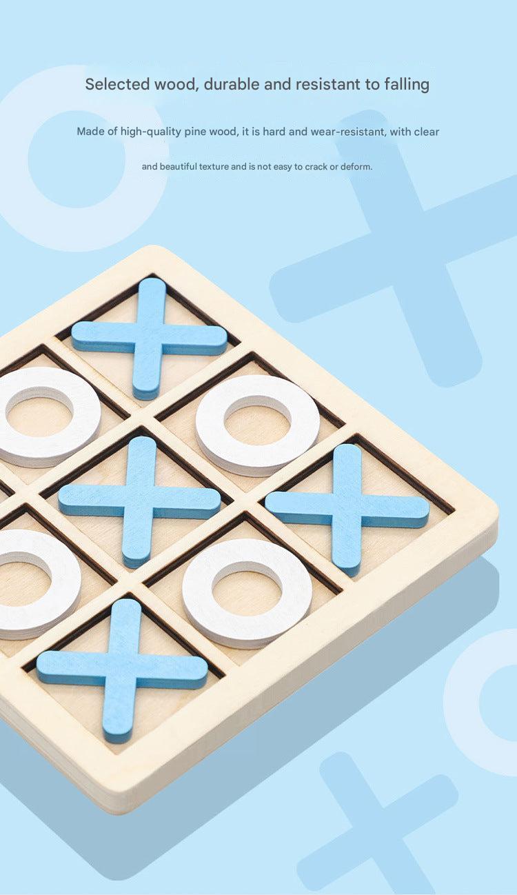 Wooden Tic Tac Toe Game