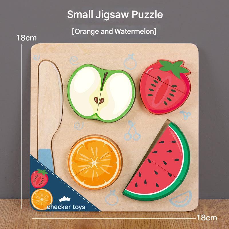 magnetic wooden puzzle set