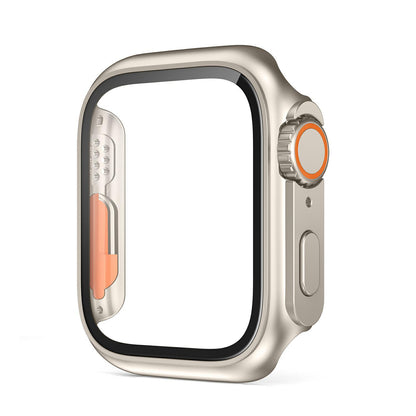 Premium Protective Case for Apple Watch Ultra 2 - 49mm, Durable PC Shell Cover with Tempered Glass