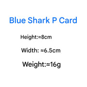 Blue Shark P Card (Pack of 1)