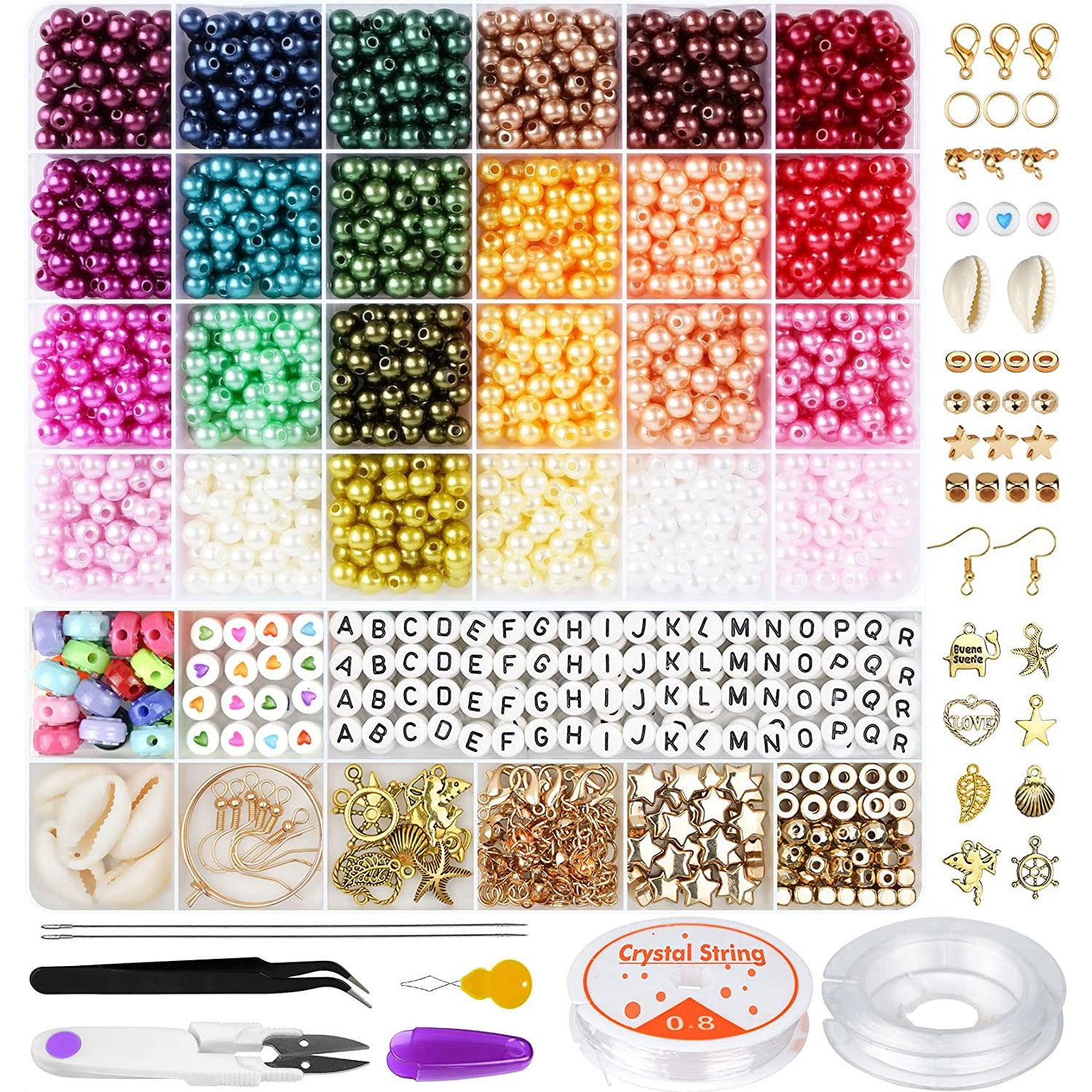 craft beads variety setup