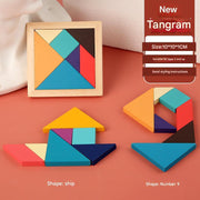 Set 13: 10 cm Thick Tangram Set (Pack of 1)