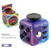 Starry Sky Stress-Relief Dice, Color Box Packaging, 38.2g (Pack of 1)