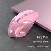 Girly pink [silent and rechargeable] classic version. (Pack of 5)