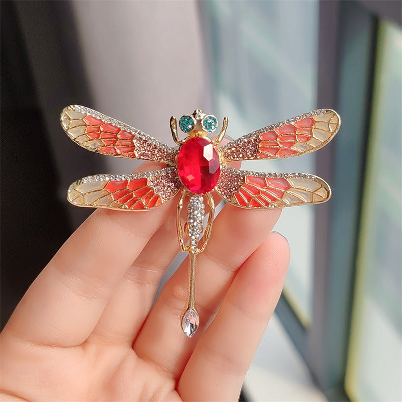 Stylish Enamel Brooch Image 9