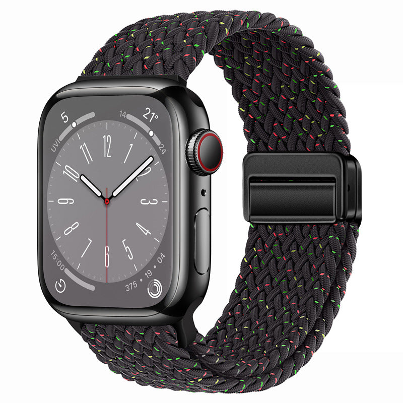 Stylish Nylon Woven Magnetic Apple Watch Band - Compatible with All Series