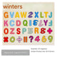 43-piece Numbers & Letters Magnet Set (Pack of 1)