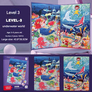 Color: Underwater World (New Edition, Large 3-Layer Magnetic Puzzle) (Pack of 1)