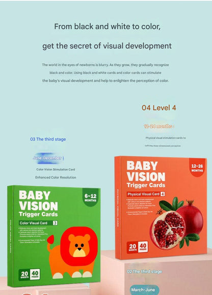 baby visual stimulation card