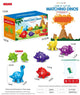 Dinosaur Numbers Color Box (Includes Storage Bag) AQ824 (Pack of 1)