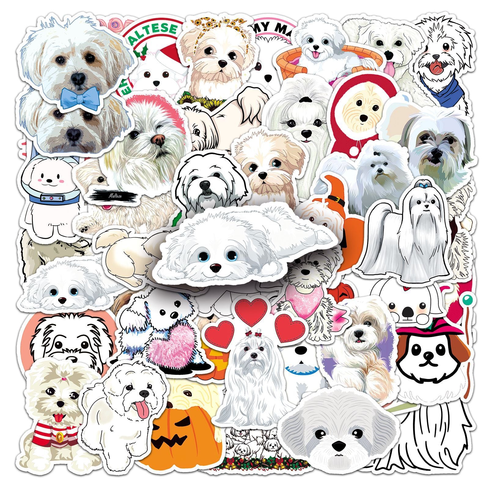 cartoon dog decal