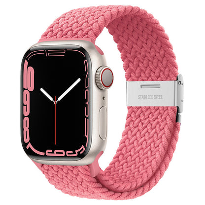 Premium Nylon Woven Strap for Apple Watch - Fits All Series and Sizes - Adjustable Buckle - Stylish and Durable