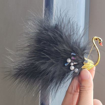 High-Quality Alloy Pearl Brooch