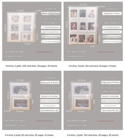 multi-slot instant photo album variety