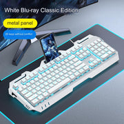 Metal White Ice Blue Light [Single Keyboard] (Pack of 5)