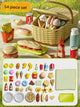 Burger and Dessert Basket Set [54 Pieces] with Picnic Mat (Pack of 3)