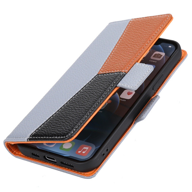 Premium PU Leather Flip Case for iPhone & Samsung | Stylish Multi-Color Wallet Cover with Card Slots