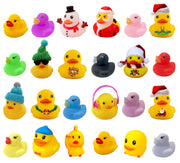 Christmas Rubber Duck Advent Calendar - Upgraded 24 Ducks in Green Box (Pack of 1)