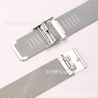 Stylish Milanese Loop Smartwatch Band for Samsung, Huawei, and Apple – Adjustable & Durable Metal Design