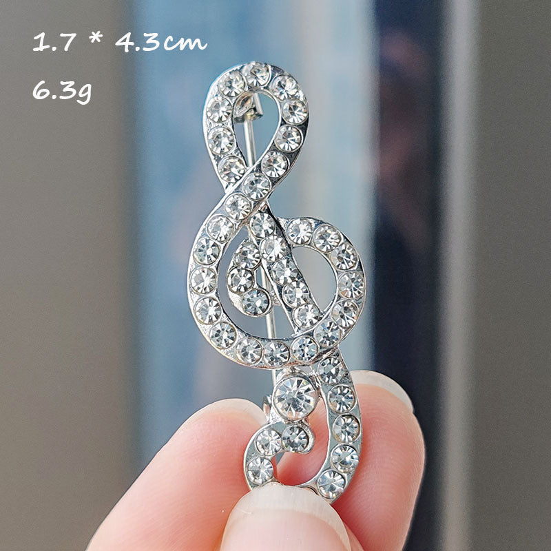 Unique brooch for jackets and bags