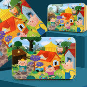 [New Version] 100-Piece Three Little Pigs (Pack of 1)