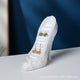 2023 high-end white high heels (Pack of 1)