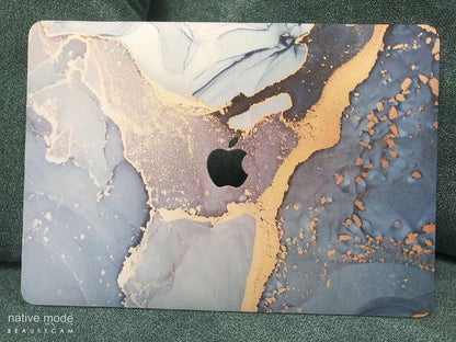 Stylish Marble Hard Shell Case for MacBook Air & Pro - Custom Fit Protective Cover