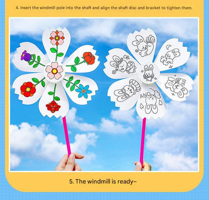 educational craft toy windmill