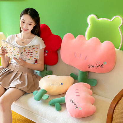 cute flower pillow