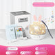 Cute Bunny Lamp (Rechargeable + Built-in 8 Music Tracks + 6 Light Slides + Remote Control) (Pack of 1)