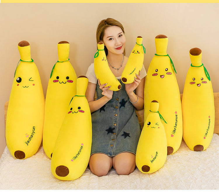 large banana pillow