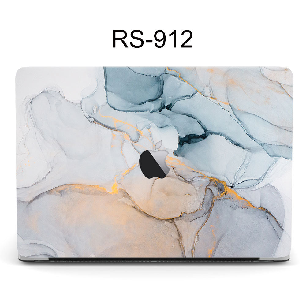 Stylish Marble Hard Shell Case for MacBook Air & Pro - Custom Fit Protective Cover