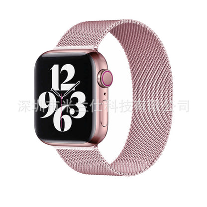 Premium Metal Milanese Loop Band for Apple Watch Series 1-9 & SE - Stylish, Adjustable & Breathable | Multiple Colors Available