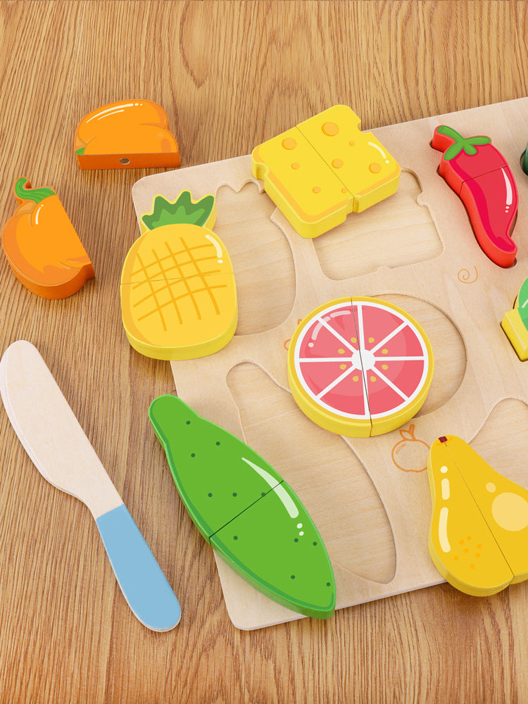 child-safe pretend play food set