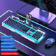 Silver-black-cyan-blue light [Classic Edition] + Gaming Macro Mouse (Pack of 5)