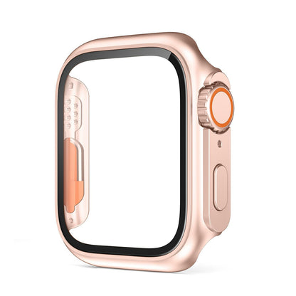 Premium Protective Case for Apple Watch Ultra 2 - 49mm, Durable PC Shell Cover with Tempered Glass