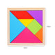 Pine 16*16*0.8 Tangram Set (Pack of 1)