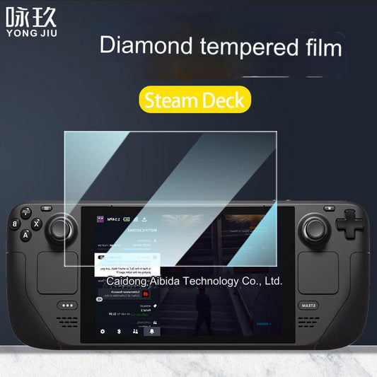 Steam Deck OLED Tempered Glass Screen Protector - Anti-Fingerprint HD Film